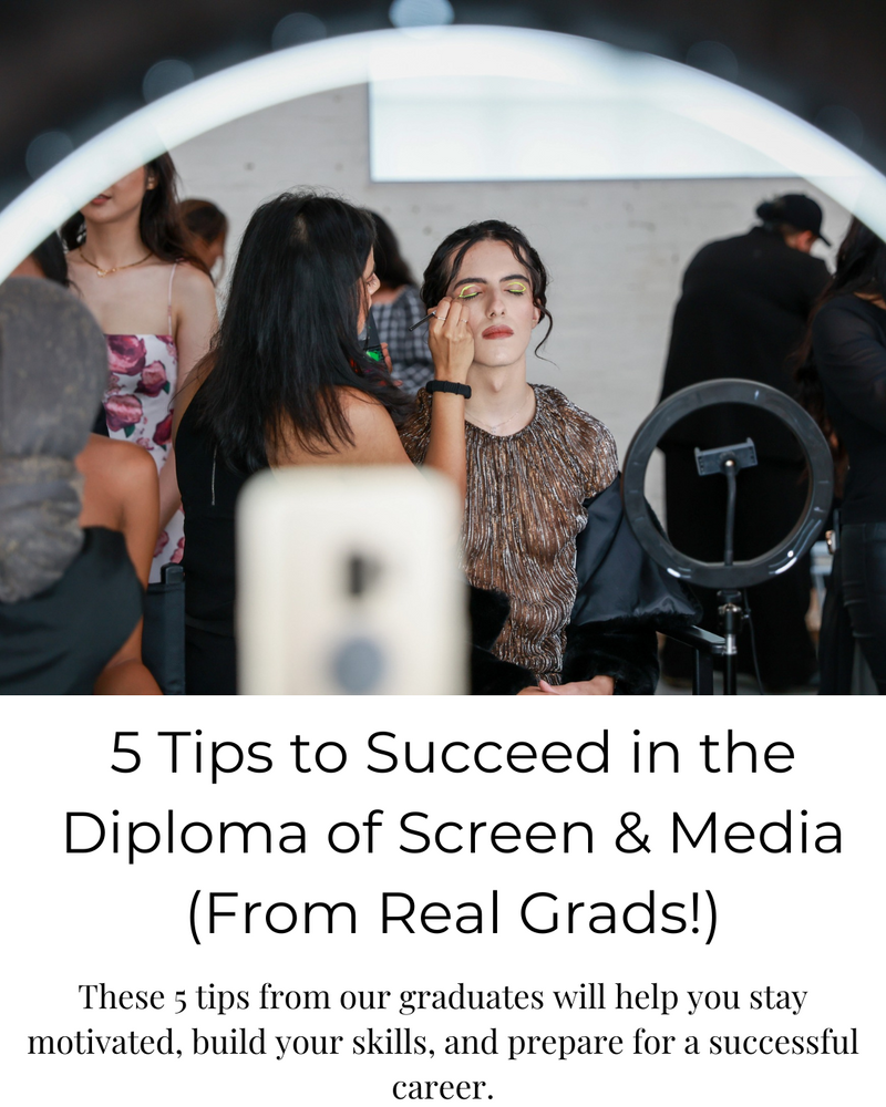 5 Tips to Succeed in the Diploma of Screen & Media (From Real Grads!)